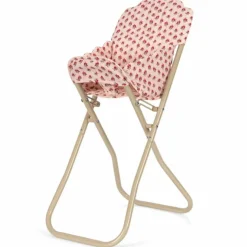 Chaise haute pour poupée Rosie Rose
