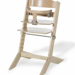 Chaise haute Syt évolutive avec tablette naturelle