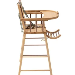 Chaise haute traditionnelle André hybride vieux rose