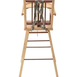 Chaise haute traditionnelle André hybride vieux rose