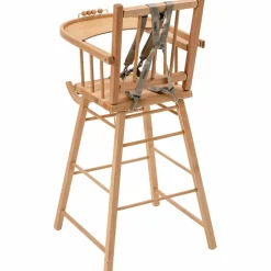 Chaise haute traditionnelle André fixe