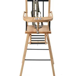 Chaise haute traditionnelle André hybride anthracite