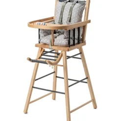 Chaise haute traditionnelle André hybride anthracite