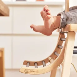 Chaise haute transformable Marcel hybride anthracite