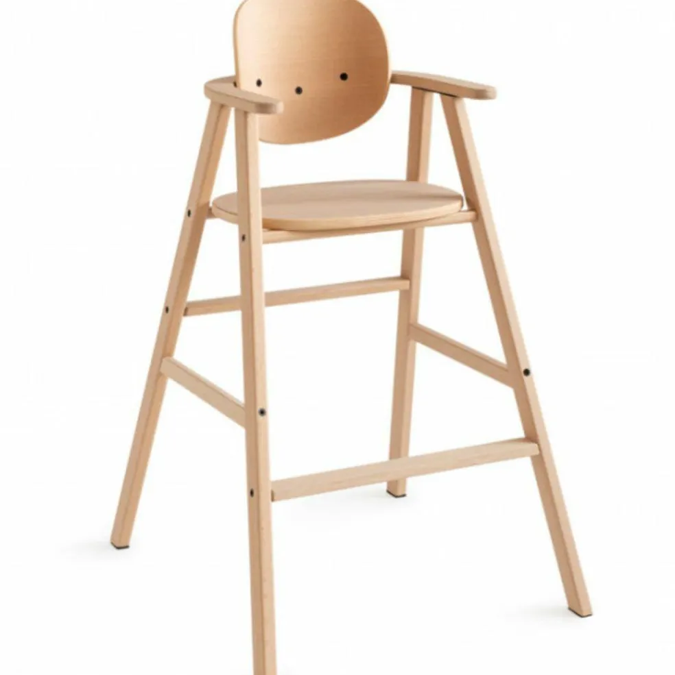 Chaise haute évolutive en bois Growing green 3 en 1