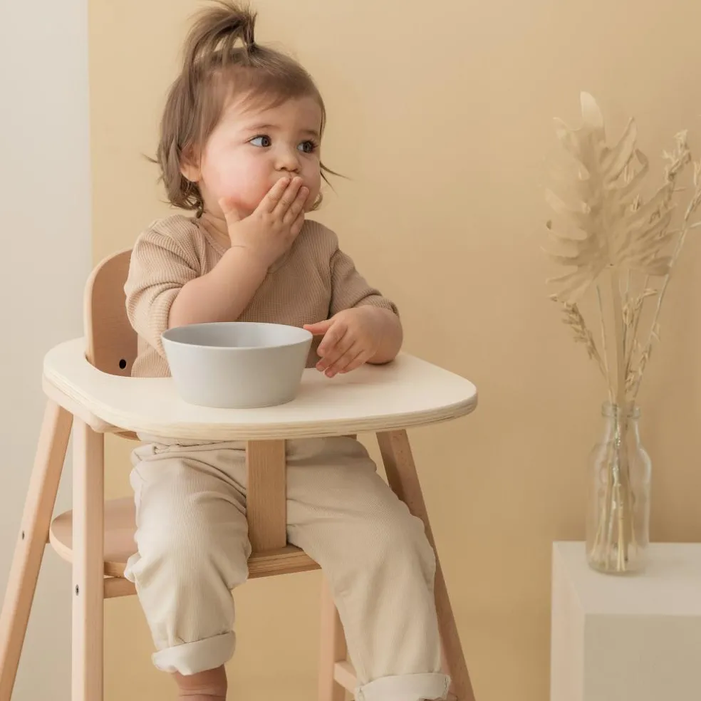 Chaise haute évolutive en bois Growing green 3 en 1