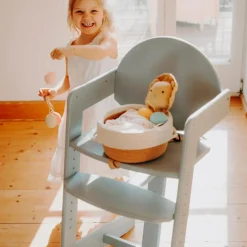 Chaise haute évolutive Filou Up bleue