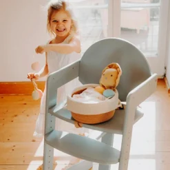 Chaise haute évolutive Filou vert mint