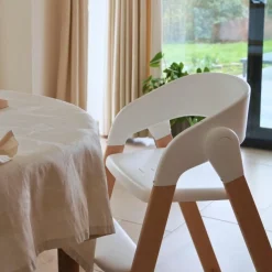 Chaise haute évolutive Grow With Me Pure white