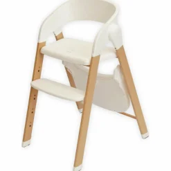 Chaise haute évolutive Grow With Me Pure white