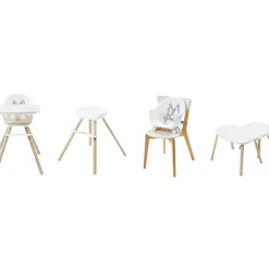 Chaise haute évolutive Moa Beyond White 2 Eco