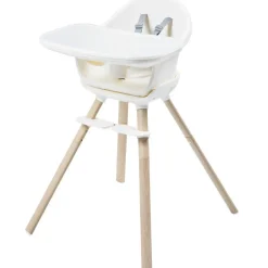 Chaise haute évolutive Moa Beyond White 2 Eco