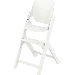 Chaise haute évolutive Nesta en bois blanc