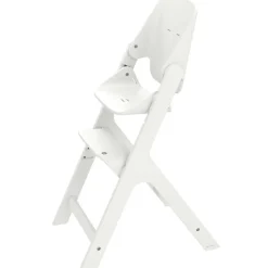 Chaise haute évolutive Nesta en bois blanc