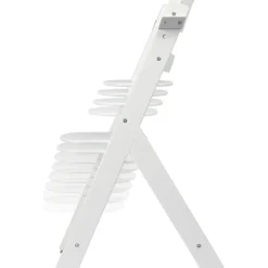 Chaise haute évolutive Timba White avec coussin