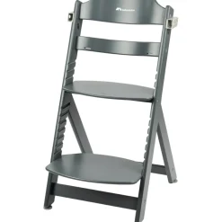 Chaise haute évolutive Timba Gray Mist avec coussin