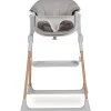Chaise haute évolutive Viola Grey