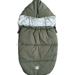Chancelière bébé jersey Hooded olive green