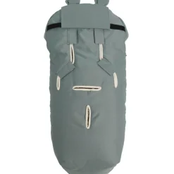 Chancelière capuche souris en laine vert (6-36 mois)