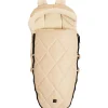 Chancelière capuche souris en laine beige (6-36 mois)