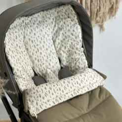 Chancelière d'été Sophia jersey olive green