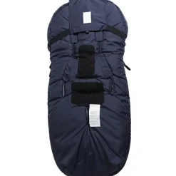 Chancelière Lukky avec peau d'agneau navy (6-36 mois)