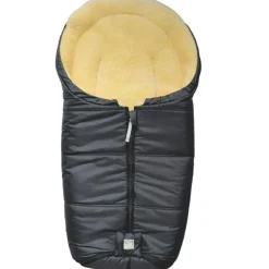 Chancelière pour siège-auto bébé en peau d'agneau NAADJA anthracite