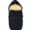 Chancelière thermique pour poussette SHEEP noir et gris