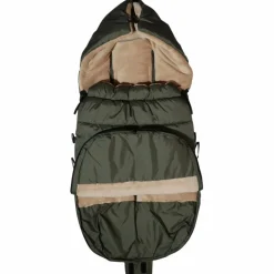 Chancelière thermique pour poussette AKIKO kaki et camel