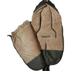 Chancelière thermique pour poussette AKIKO kaki et camel