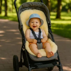 Chancelière thermique pour poussette SHEEP kaki