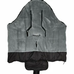 Chancelière thermique pour poussette SANDY noir et gris