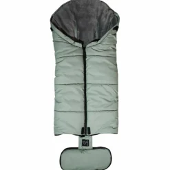 Chancelière thermique pour poussette SANDY vert sauge et gris