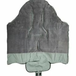 Chancelière thermique pour poussette SANDY vert sauge et gris