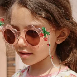 Chaîne de perles pour lunettes de soleil enfant Cherry