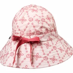 Chapeau anti-UV Embroidery Anglaise Pink (6-12 mois)