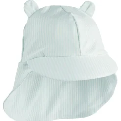 Chapeau anti-UV en seerucker Senia Pure Sky (6-9 mois)