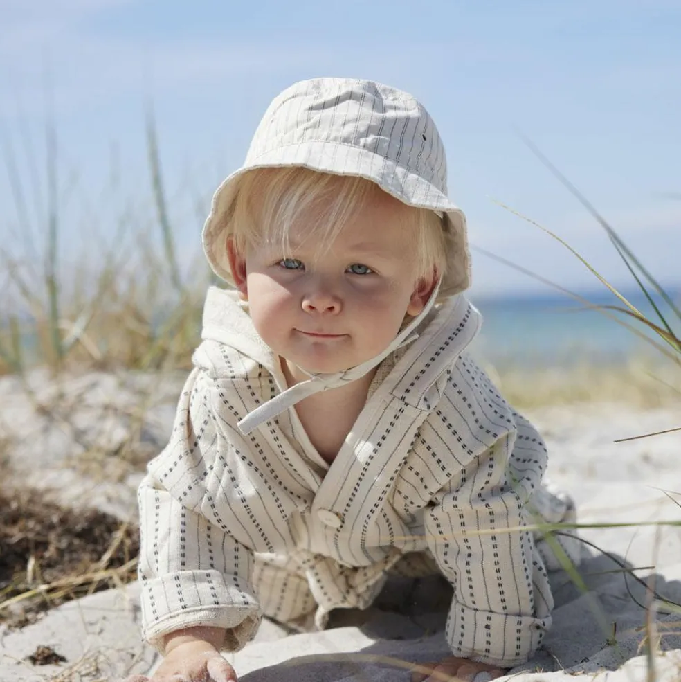 Chapeau d'été Pinstripe (6-12 mois)