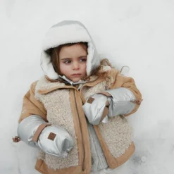 Chapka aviateur Silver Sheen (6-12 mois)