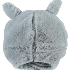 Chapka en groloudoux gris (1-6 mois)