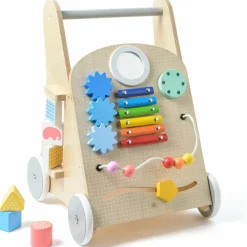 Chariot de marche avec freins