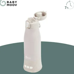 Chauffe-biberon nomade Moov & Feed Minéral Sable