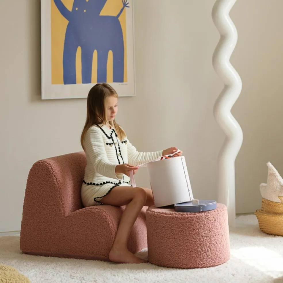 Chauffeuse Cloud Guava Pink molletonnée