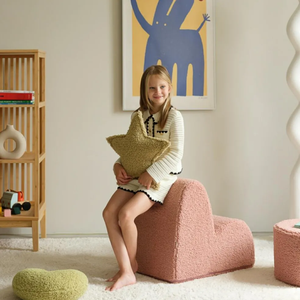 Chauffeuse Cloud Guava Pink molletonnée