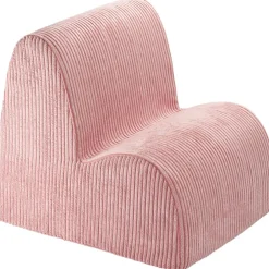 Chauffeuse Cloud Pink Mouse velours côtelé