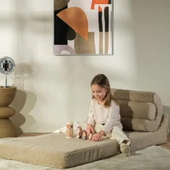 Chauffeuse Flipster Biscuit molletonné