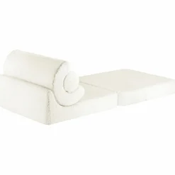 Chauffeuse Flipster Cream White molletonné