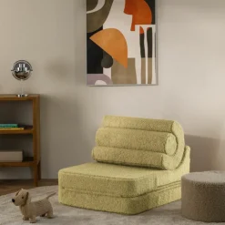 Chauffeuse Flipster Matcha molletonné