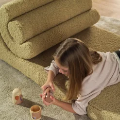 Chauffeuse Flipster Matcha molletonné