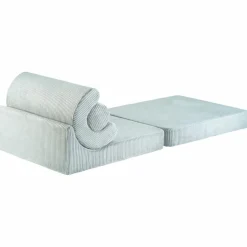 Chauffeuse Flipster Peppermint Green velours côtelé